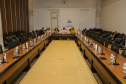 Curitiba, 25 de outubro de 2022 - Teleconferência referente a Missão OCDE no Paraná que aconteceu no Gabinete de Gestão Integrada (GGI) - Foto: Roberto Dziura Jr./AEN
