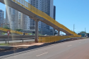 Nova passarela na PR-445 em Londrina será liberada para pedestres a partir de 30 de outubro 