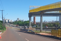 Nova passarela na PR-445 em Londrina será liberada para pedestres a partir de 30 de outubro 