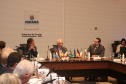 Vice-governador do Estado do Paraná, Darcia Piana, durante reunião com cônsules da União Europeia - 