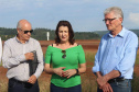 Local de construção de uma unidade da Piracanjuba, que será a maior fábrica de queijos do Brasil, em  São Jorge d'Oeste, no Sudoeste do Paraná - 