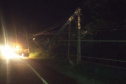 Copel trabalha para reestabelecer energia em locais atingidos por temporais- Região Vale do Ivaí - 