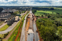 Cascavel, 29 de novembro de 2022 - Obras de duplicação da BR 277