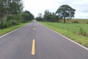 DER executa reforço de sinalização de rodovia em Umuarama 