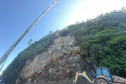 Obra de recuperação da BR-277 no Litoral entra na fase de contenção definitiva 