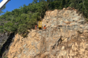 Obra de recuperação da BR-277 no Litoral entra na fase de contenção definitiva 