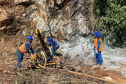 Obra de recuperação da BR-277 no Litoral entra na fase de contenção definitiva 