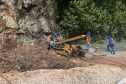 Obra de recuperação da BR-277 no Litoral entra na fase de contenção definitiva 