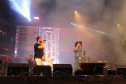 Praias de Matinhos e Pontal lotam durante shows de Leonardo e a dupla Bruno e Barretto