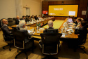 Vice-Governador Darci Piana em reunião com a Câmara de Comercio Brasil Canada.