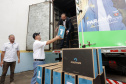 O governador Carlos Massa Ratinho Junior entregou nesta terça-feira (31) uma remessa de 77.300 equipamentos de informática que serão distribuídos pela Secretaria de Estado da Educação (Seed) às escolas da rede estadual de ensino.