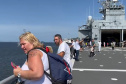   Mais de 3,5 mil pessoas visitam embarcações da Marinha no Porto de Paranaguá