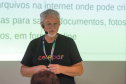 Curitiba, 08 de fevereiro de 2023 - Curso de smartfone para a terceira idade promovido pelo Celepar no Paraná Previdência.