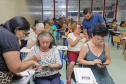 Curitiba, 08 de fevereiro de 2023 - Curso de smartfone para a terceira idade promovido pelo Celepar no Paraná Previdência.