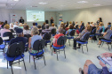 Curitiba, 08 de fevereiro de 2023 - Curso de smartfone para a terceira idade promovido pelo Celepar no Paraná Previdência.