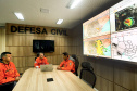 Equipe da Defesa Cvil do Paraná embarca para Sao Paulo para auxiliar na documentação dos municípios atingidos pelas chuvas durante o Carnaval. A equipe é composta pelo Major Daniel Lorenzetto, capitão Anderson Gomes das Neves e o cabo Silvio de Araujo Correa.