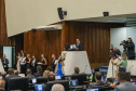  governador Carlos Massa Ratinho Junior participou nesta segunda-feira (06) da abertura oficial dos trabalhos da Assembleia Legislativa do Paraná (Alep).
