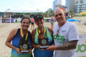 Campeonato de beach tennis encerra programação esportiva do Verão Maior Paraná