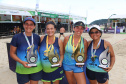 Campeonato de beach tennis encerra programação esportiva do Verão Maior Paraná