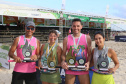 Campeonato de beach tennis encerra programação esportiva do Verão Maior Paraná