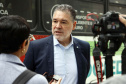 Apresentação do ônibus a gás