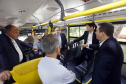 Apresentação do ônibus a gás