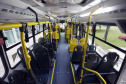 Apresentação do ônibus a gás