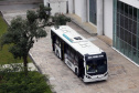 Apresentação do ônibus a gás