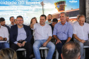  O governador Carlos Massa Ratinho Junior anunciou o início da usina fotovoltaica no aeroporto de Maringá.