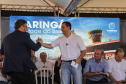  O governador Carlos Massa Ratinho Junior anunciou o início da usina fotovoltaica no aeroporto de Maringá.