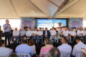  O governador Carlos Massa Ratinho Junior anunciou o início da usina fotovoltaica no aeroporto de Maringá.