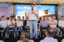  O governador Carlos Massa Ratinho Junior anunciou o início da usina fotovoltaica no aeroporto de Maringá.