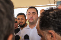  O governador Carlos Massa Ratinho Junior anunciou o início da usina fotovoltaica no aeroporto de Maringá.