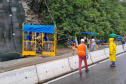Obra do DER no km 41 da BR-277 chega a 70% de execução neste final de semana 