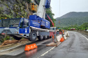 Obra do DER no km 41 da BR-277 chega a 70% de execução neste final de semana 