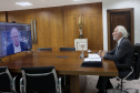 O governador em exercício Darci Piana participou da reunião consórcio Brasil Verde