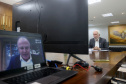 O governador em exercício Darci Piana participou da reunião consórcio Brasil Verde