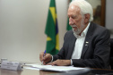 O governador em exercício Darci Piana participou da reunião consórcio Brasil Verde