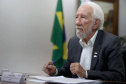 O governador em exercício Darci Piana participou da reunião consórcio Brasil Verde