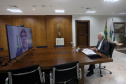 O governador em exercício Darci Piana participou da reunião consórcio Brasil Verde