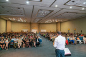 Professor Roni Miranda, secretário da Educação, palestrou na abertura do evento e também participou de oficinas