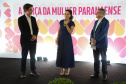 A primeira-dama do Paraná, Luciana Saito Massa, presidiu nesta terça-feira (21) o II Encontro das Primeiras-Damas do Paraná — A Força da Mulher Paranaense, no Museu Oscar Niemeyer, em Curitiba. 