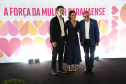 A primeira-dama do Paraná, Luciana Saito Massa, presidiu nesta terça-feira (21) o II Encontro das Primeiras-Damas do Paraná — A Força da Mulher Paranaense, no Museu Oscar Niemeyer, em Curitiba. 