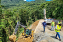 Estrada da Graciosa tem frentes de trabalho em quatro quilômetros