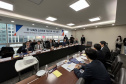 A comitiva paranaense liderada pelo governador Carlos Massa Ratinho Junior esteve nesta terça-feira (14) na sede da Kotra, a agência de comércio internacional e investimentos da Coreia do Sul, órgão vinculado ao Ministério do Comércio, Indústria e Energia do país asiático