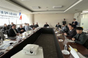 A comitiva paranaense liderada pelo governador Carlos Massa Ratinho Junior esteve nesta terça-feira (14) na sede da Kotra, a agência de comércio internacional e investimentos da Coreia do Sul, órgão vinculado ao Ministério do Comércio, Indústria e Energia do país asiático