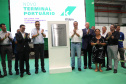 Governador Carlos Massa Ratinho Junior na inauguração do Terminal Portuário da Klabin em Paranaguá