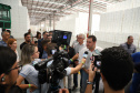 Governador Carlos Massa Ratinho Junior na inauguração do Terminal Portuário da Klabin em Paranaguá