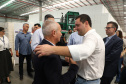 Governador Carlos Massa Ratinho Junior na inauguração do Terminal Portuário da Klabin em Paranaguá