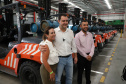 Governador Carlos Massa Ratinho Junior na inauguração do Terminal Portuário da Klabin em Paranaguá